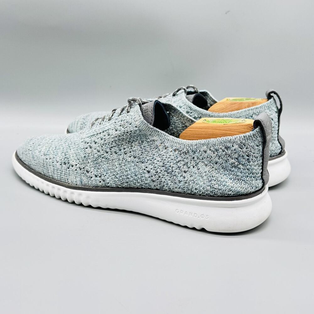 Cole Haan Shoes Mens Size 10 Blue Knit Grand OS OriginalGrand Oxford Lightweight - Picture 6 of 11